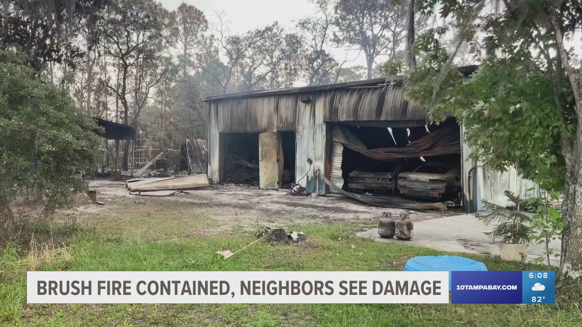 Neighbors in a Highlands County neighborhood are thankful to be back at home tonight and for the quick response from firefighters.