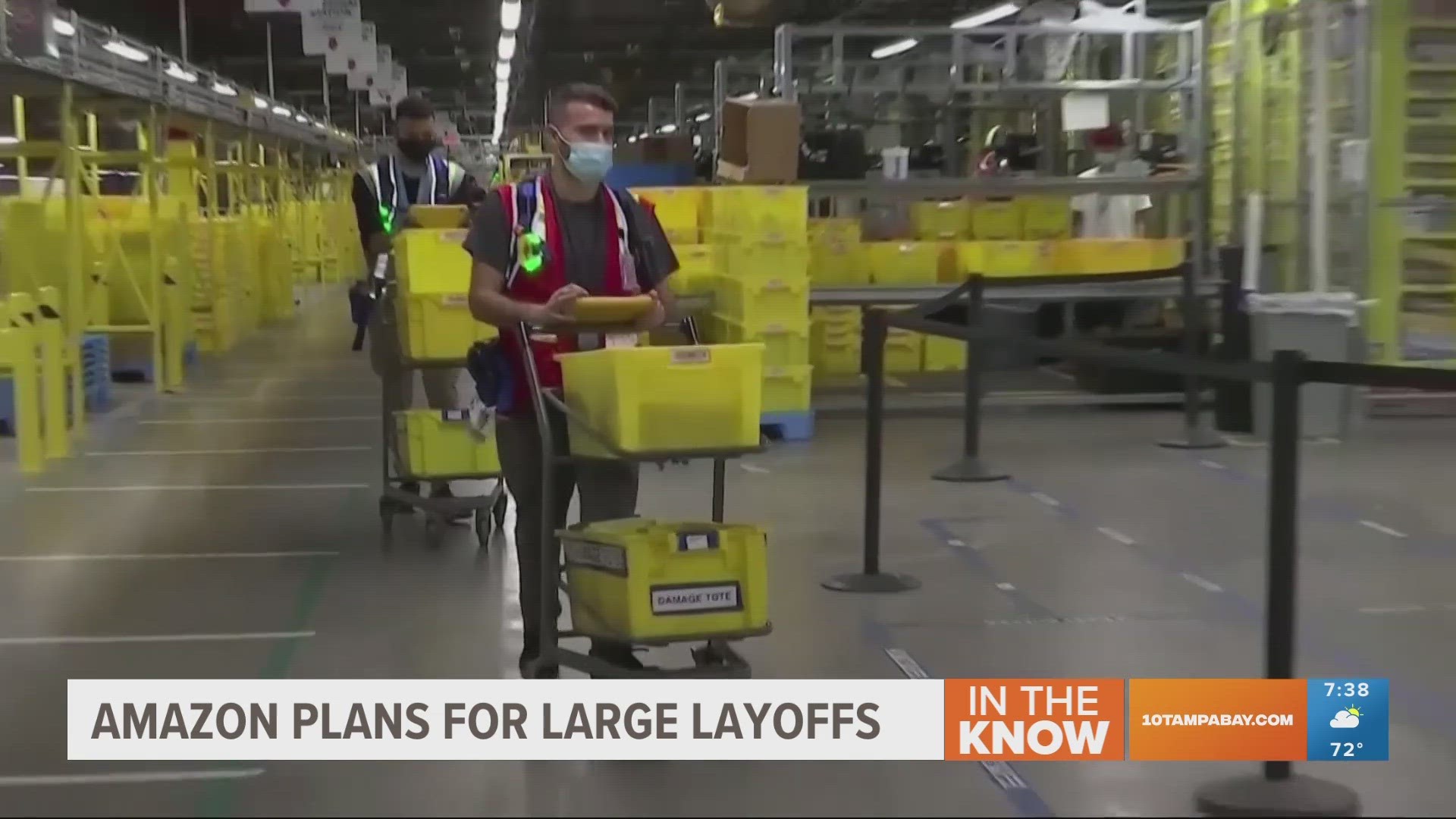 Earlier this month, Amazon paused construction on its second headquarters in Virginia following the biggest round of layoffs in the company’s history.