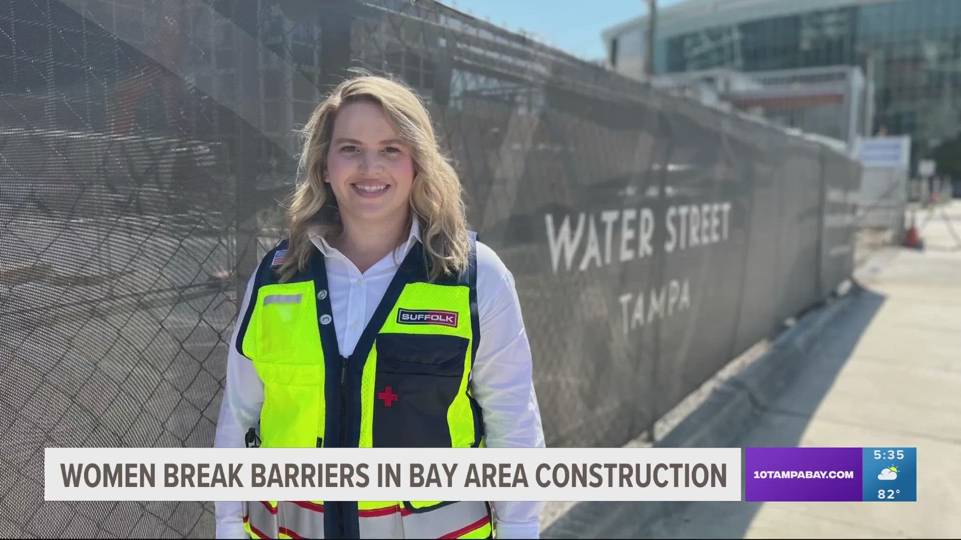 With development happening throughout the Tampa Bay area, more women are breaking into the construction industry which is known to be male-dominated.