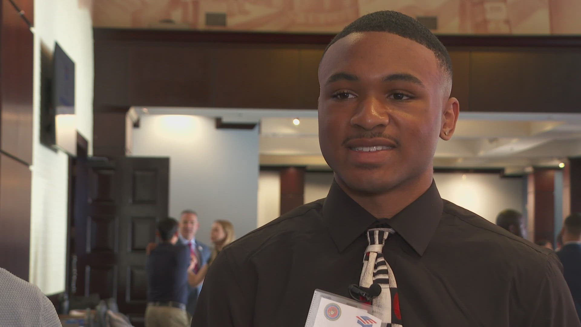 10 Tampa Bay's Courtney Robinson emceed the event. 