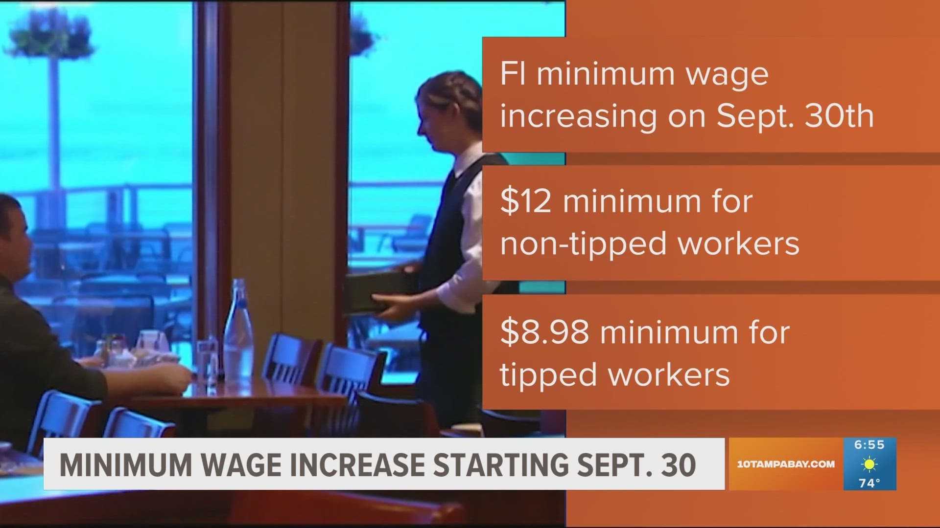 Thanks to an amendment approved by voters in 2020, minimum wages for tipped and non-tipped workers will increase next week.
