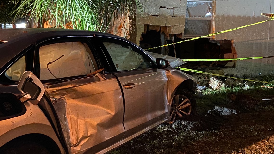 FHP: Crash into Pasco County home sends 2 to hospital | wtsp.com