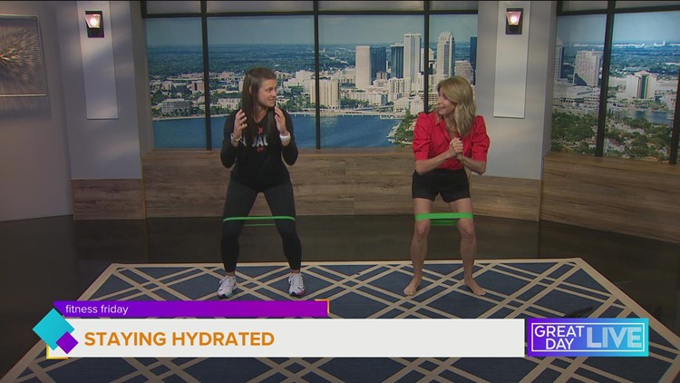 Fitness Friday: Be sure to hydrate when working out
