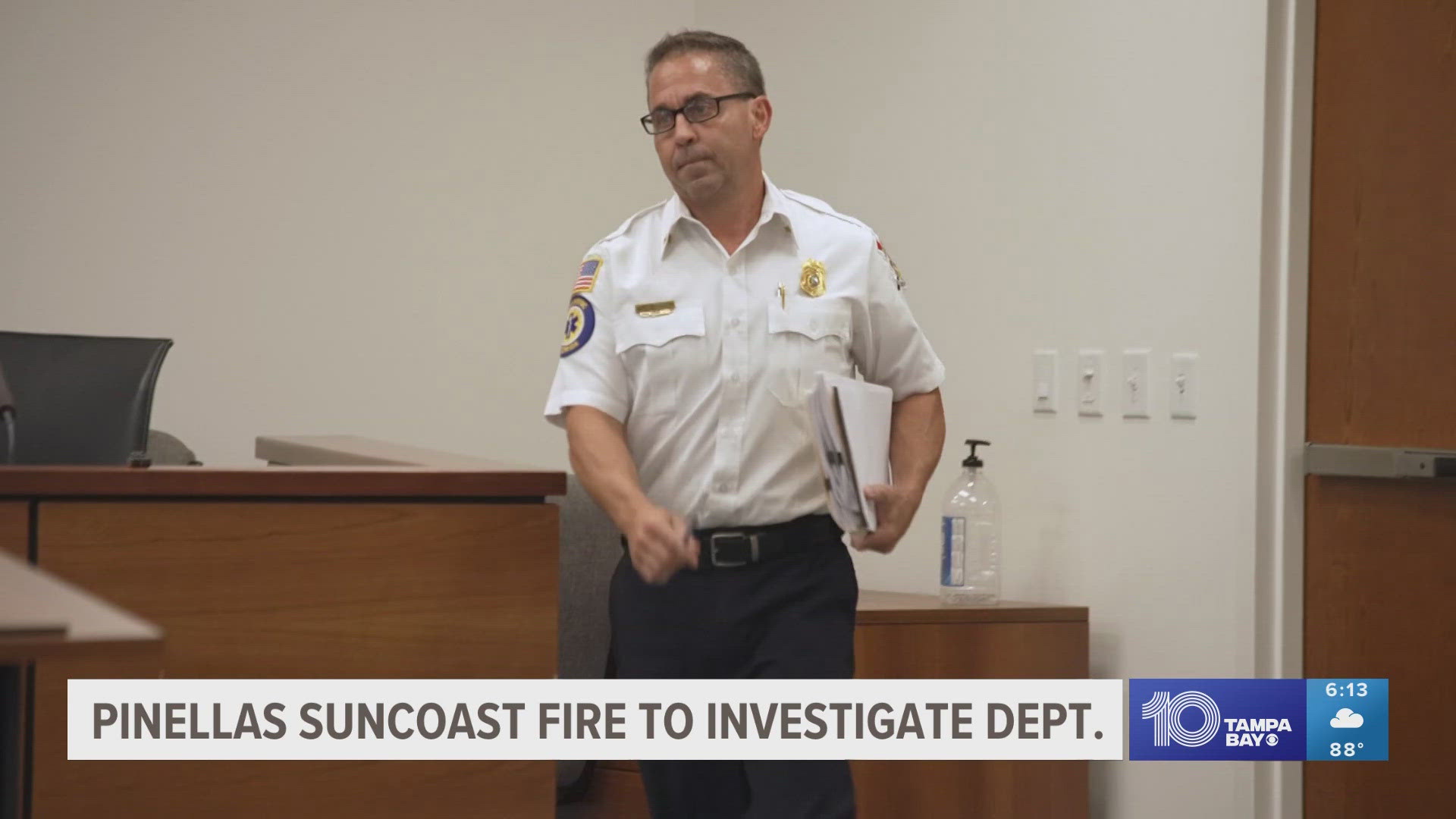 The Pinellas Suncoast Fire & Rescue Board of Commissioners voted to hire a law firm to investigate at least two administrative complaints against the fire chief.