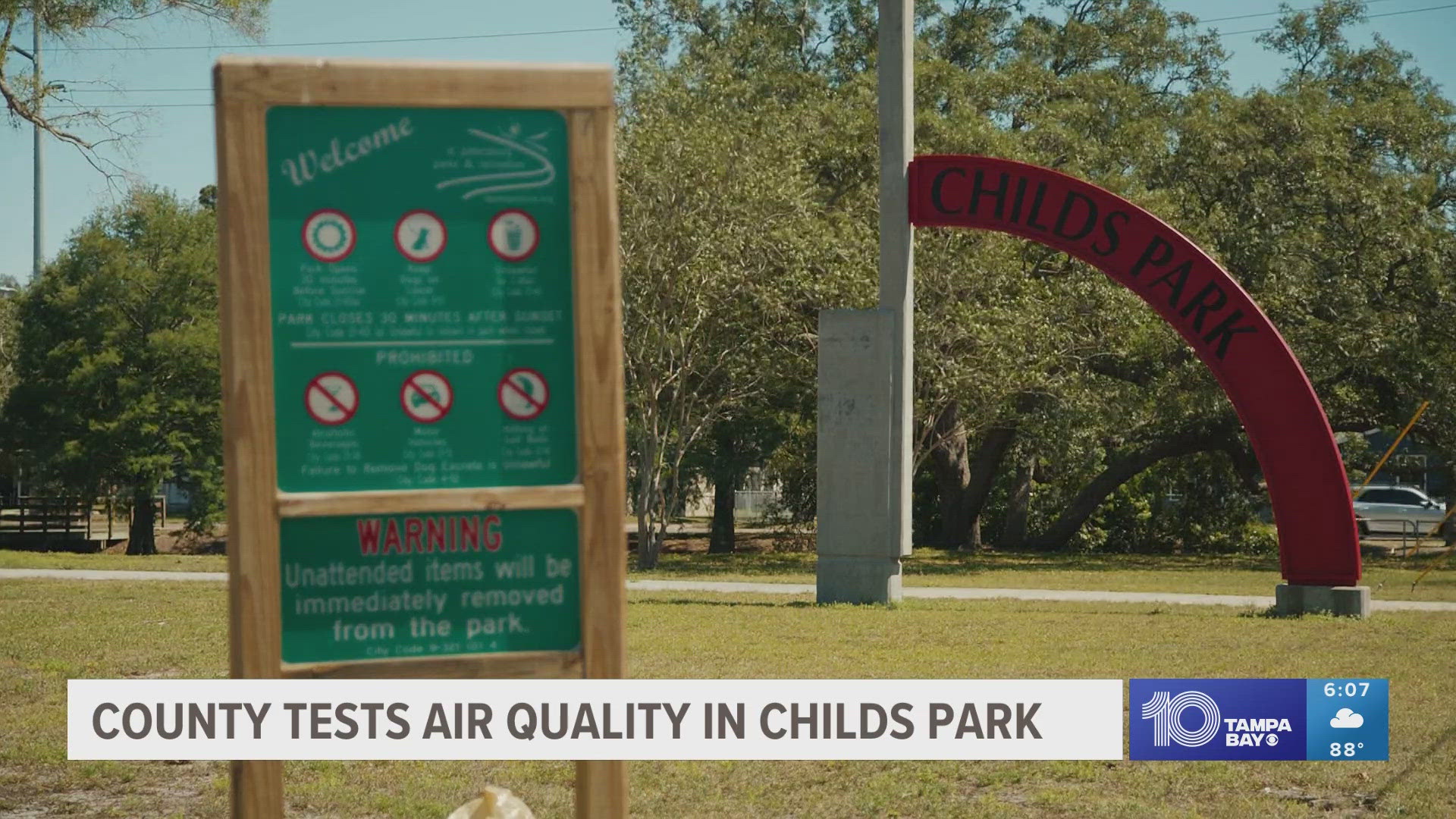 Those who call the Childs Park community home have complained about the smell in the air for years.