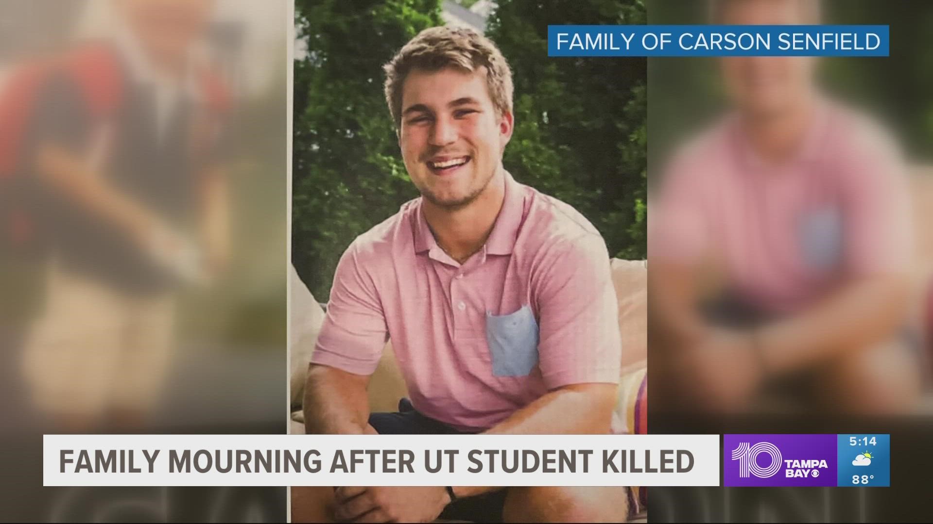 19-year-old Carson Senfield was shot and killed early Saturday morning. The shooter told police he acted in self-defense.