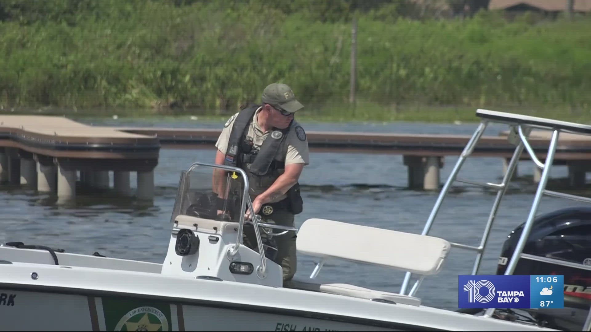 FWC officers reported from Saturday to Monday they arrested 13 people in the Tampa Bay area for boating under the influence.