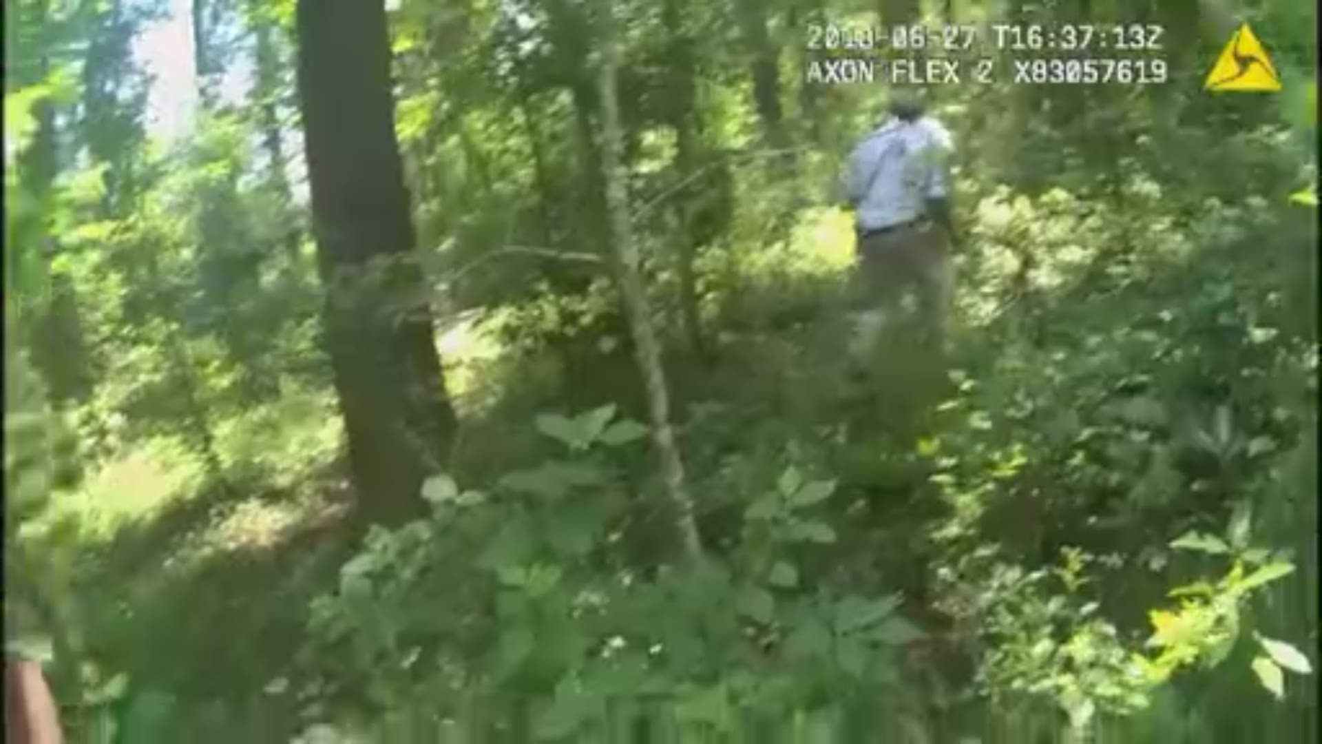 "That's a child" Video shows dramatic rescue of missing 2yearold in