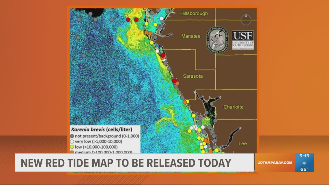 New red tide map to be released Friday