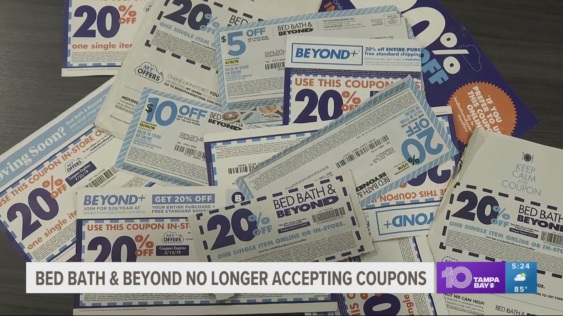 If you (or someone you know) still have a stack of those blue Bed Bath & Beyond coupons, don't throw them out yet.