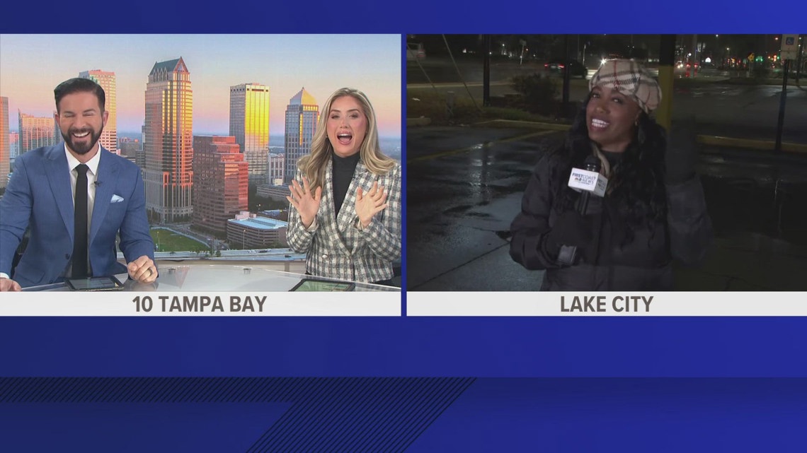 Frigid winter weather moves through Florida panhandle as snow starts to ...