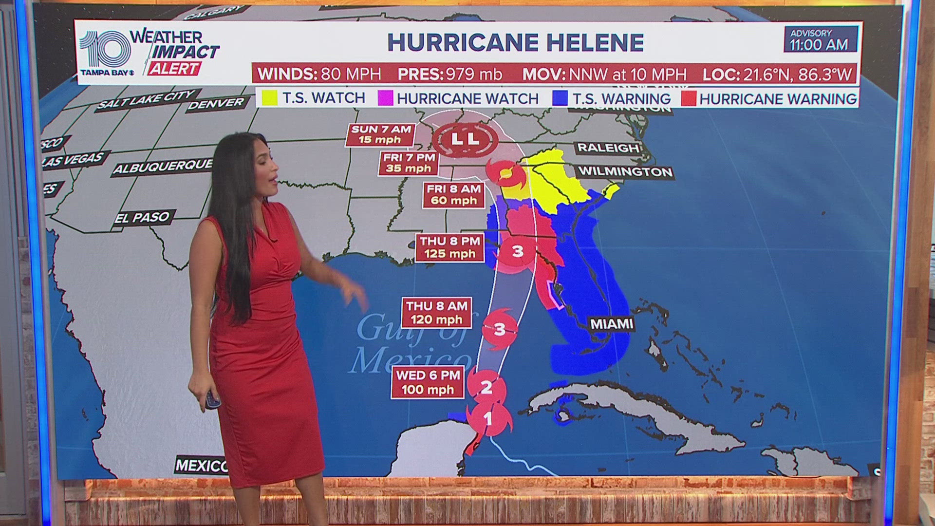 The Tampa Bay region should be prepared for potential impacts from Hurricane Helene.