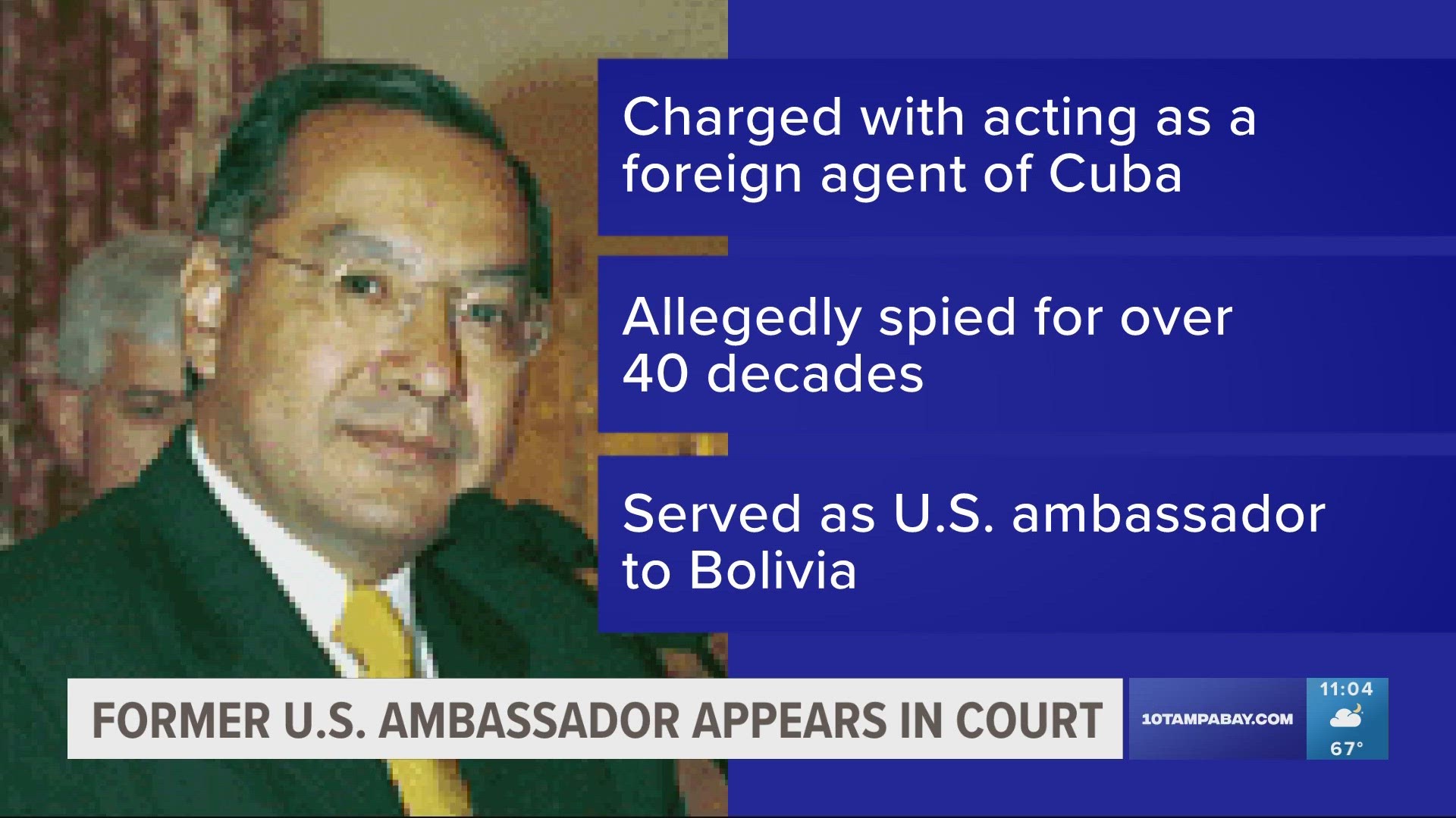 Newly unsealed court papers allege that Manuel Rocha engaged in “clandestine activity” on Cuba's behalf since at least 1981.