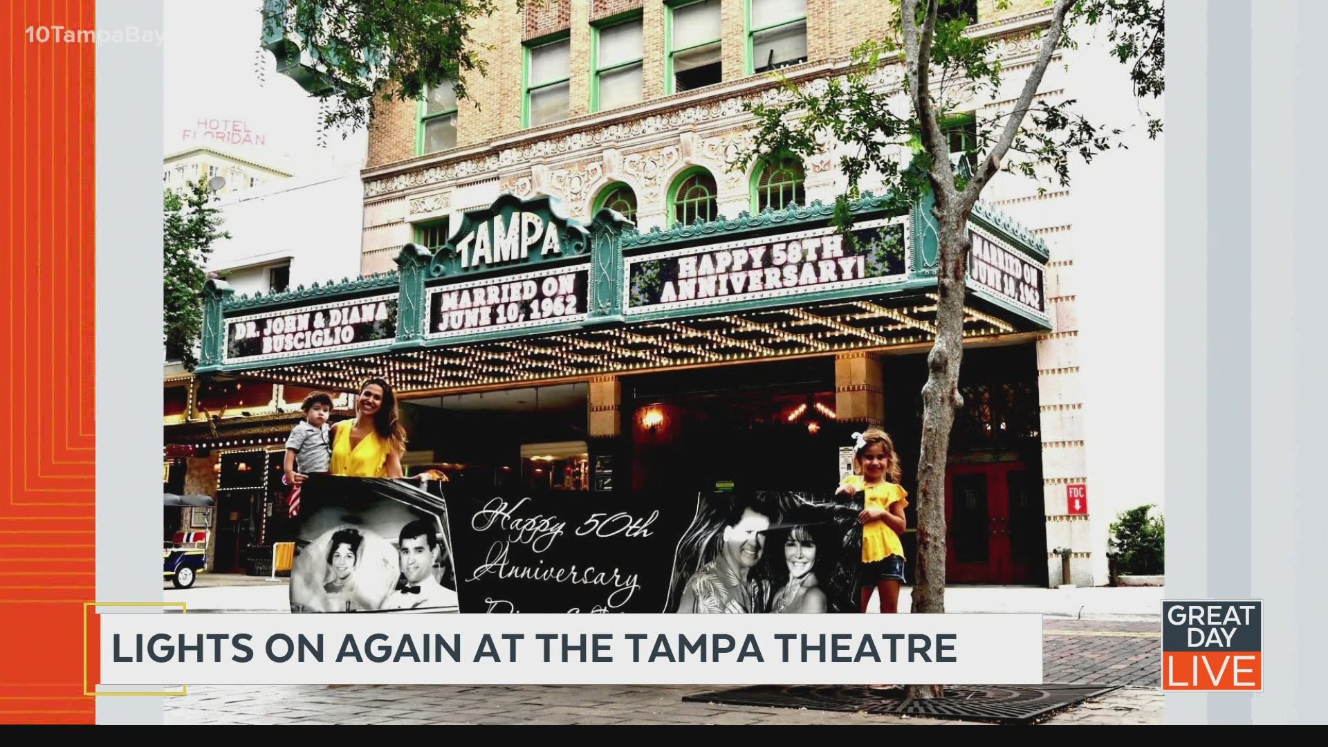 Tampa Theatre set to reopen March 11th