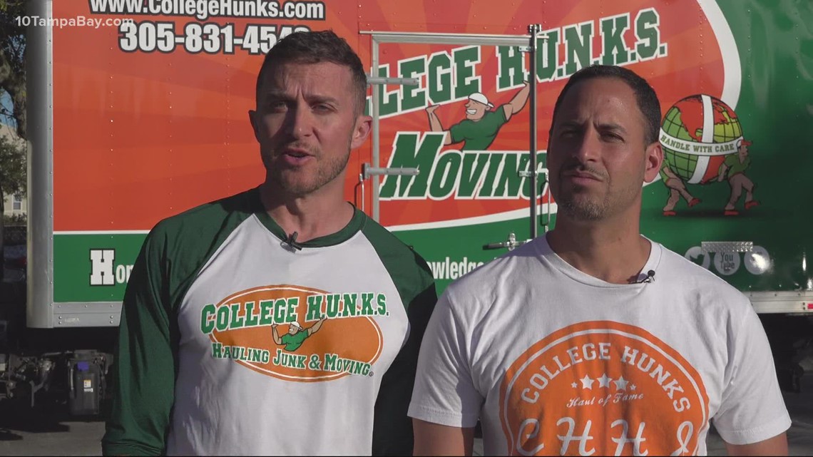 College HUNKS Hauling Junk & Moving on Undercover Boss | wtsp.com