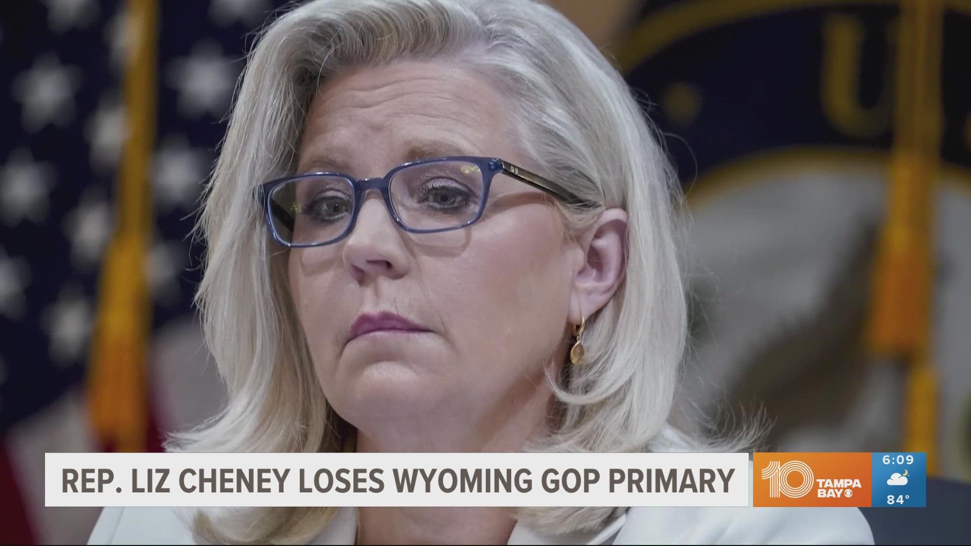 Trump backed a challenger to Cheney in Wyoming, where he won by the largest margins of any GOP-voting state in 2020.