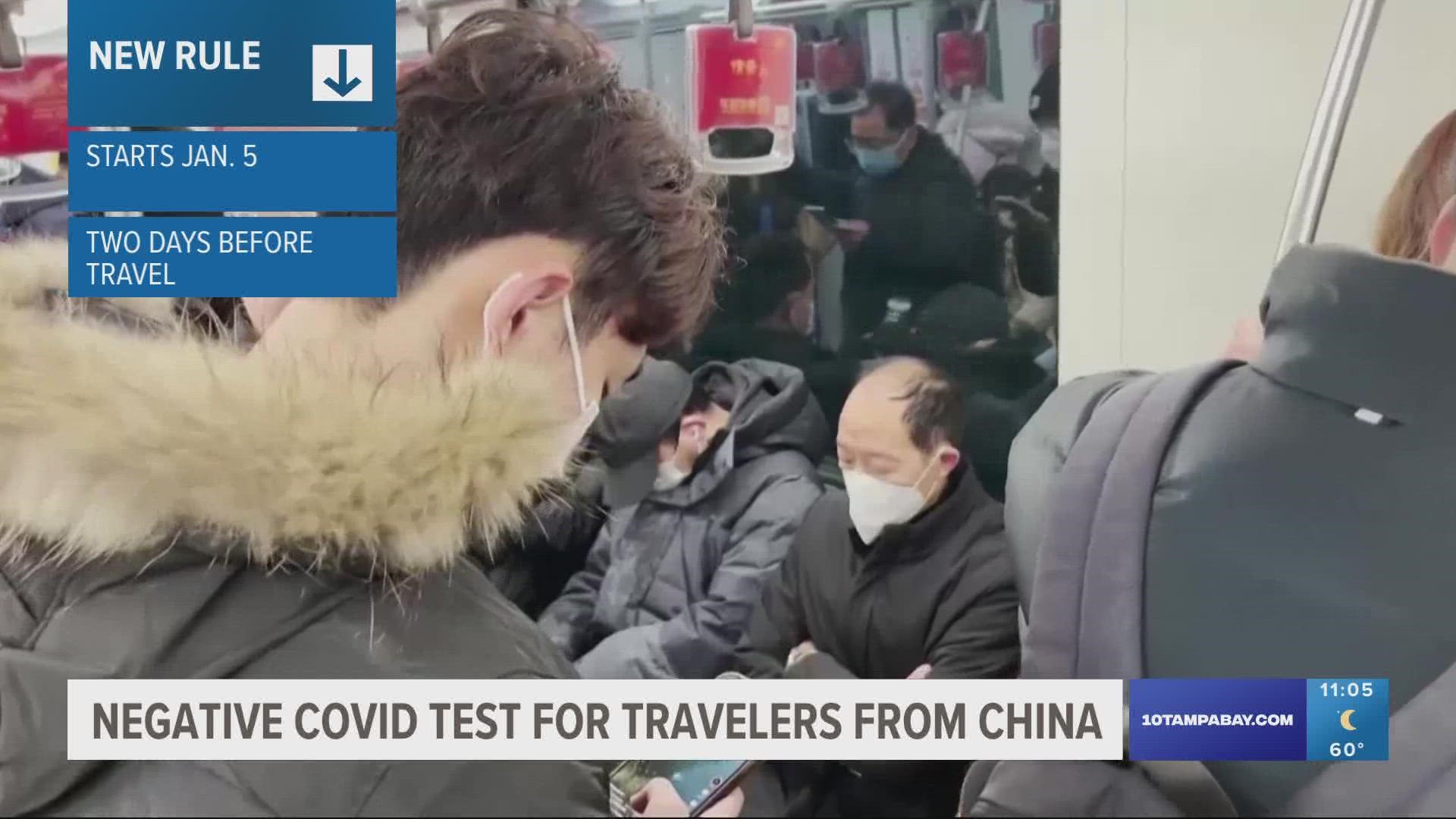 A recent increase in COVID-19 cases in China follows the country's rollback of strict anti-virus control.
