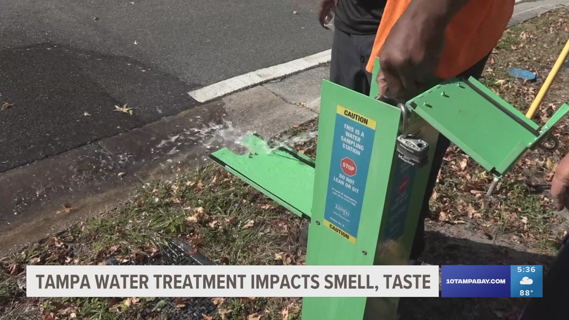 Tampa residents may soon notice a slight change in the smell and taste of their water as temporary changes are coming to the city's disinfection process.