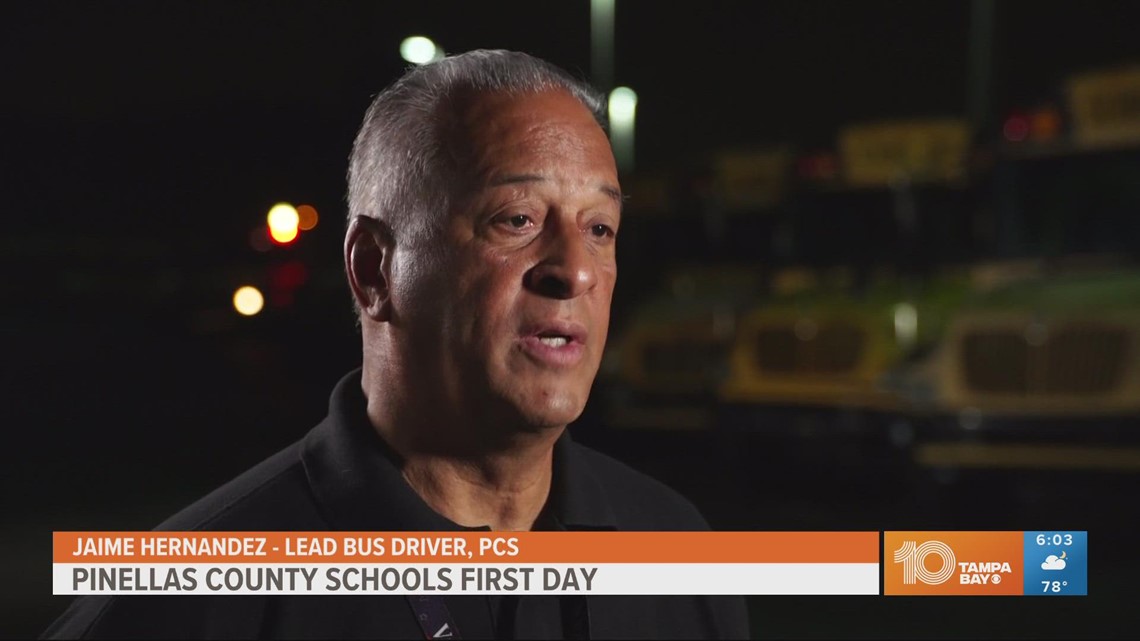 Bus drivers ready to bring students back to school