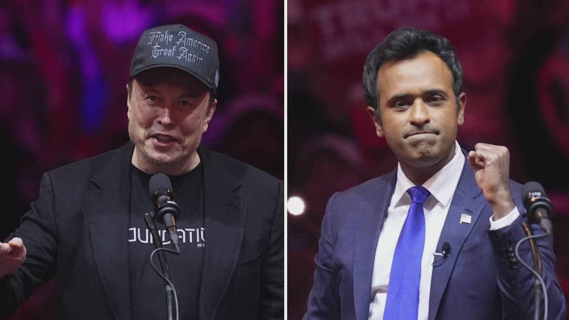 Trump announced that Elon Musk and Vivek Ramaswamy would lead a new “Department of Government Efficiency.”