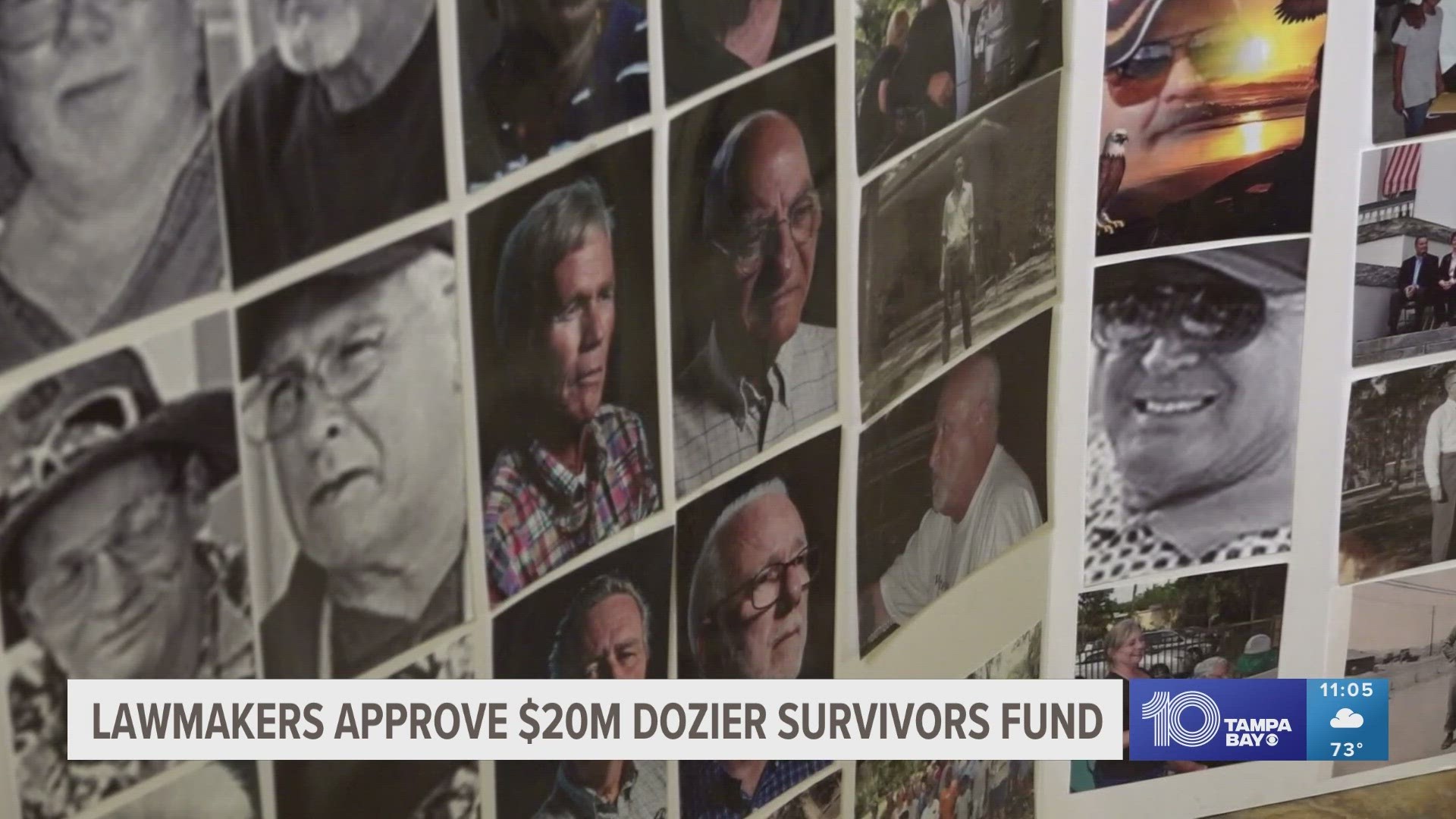 If signed, the money will be divided among men who apply before the end of the year. It would apply to survivors between 1940-1975.