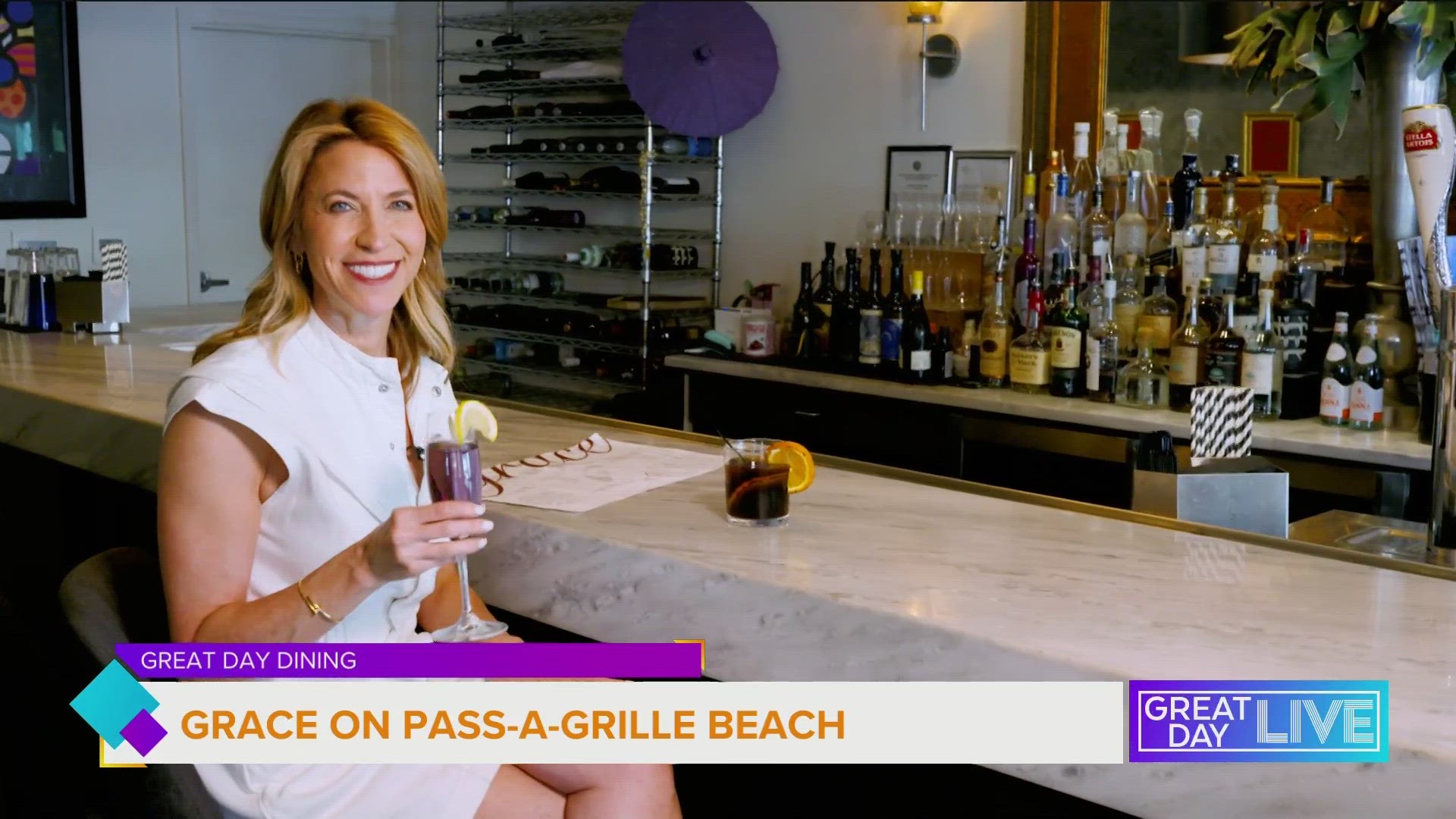 We head to Pass-a-Grille Beach in St Pete for today’s Great Day Dining and get a taste of the newly revamped Grace restaurant.