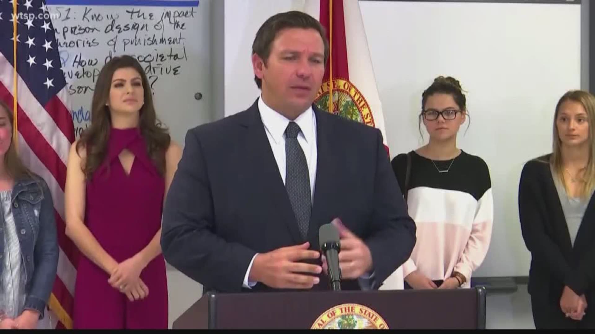 Florida Gov. Ron DeSantis has announced an executive order to eliminate Common Core standards in Florida schools.