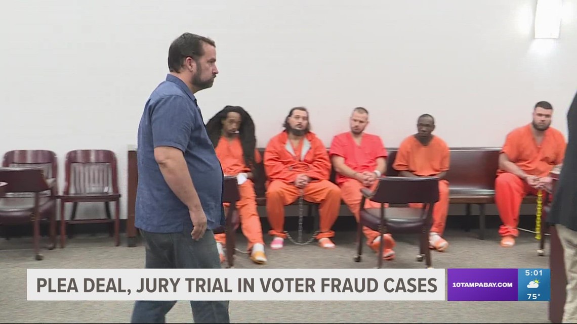 Woman arrested under controversial Florida voter fraud program pleads 'no contest,' man heads to trial
