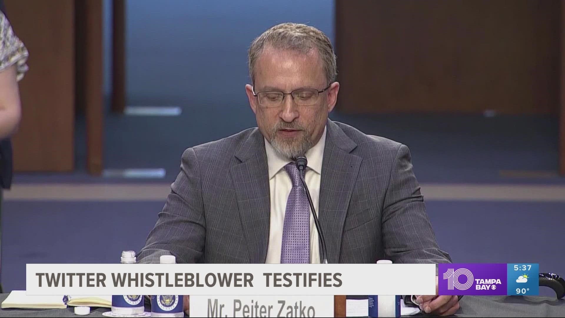 Twitter Whistleblower Presents Claims To Congress | Wtsp.com