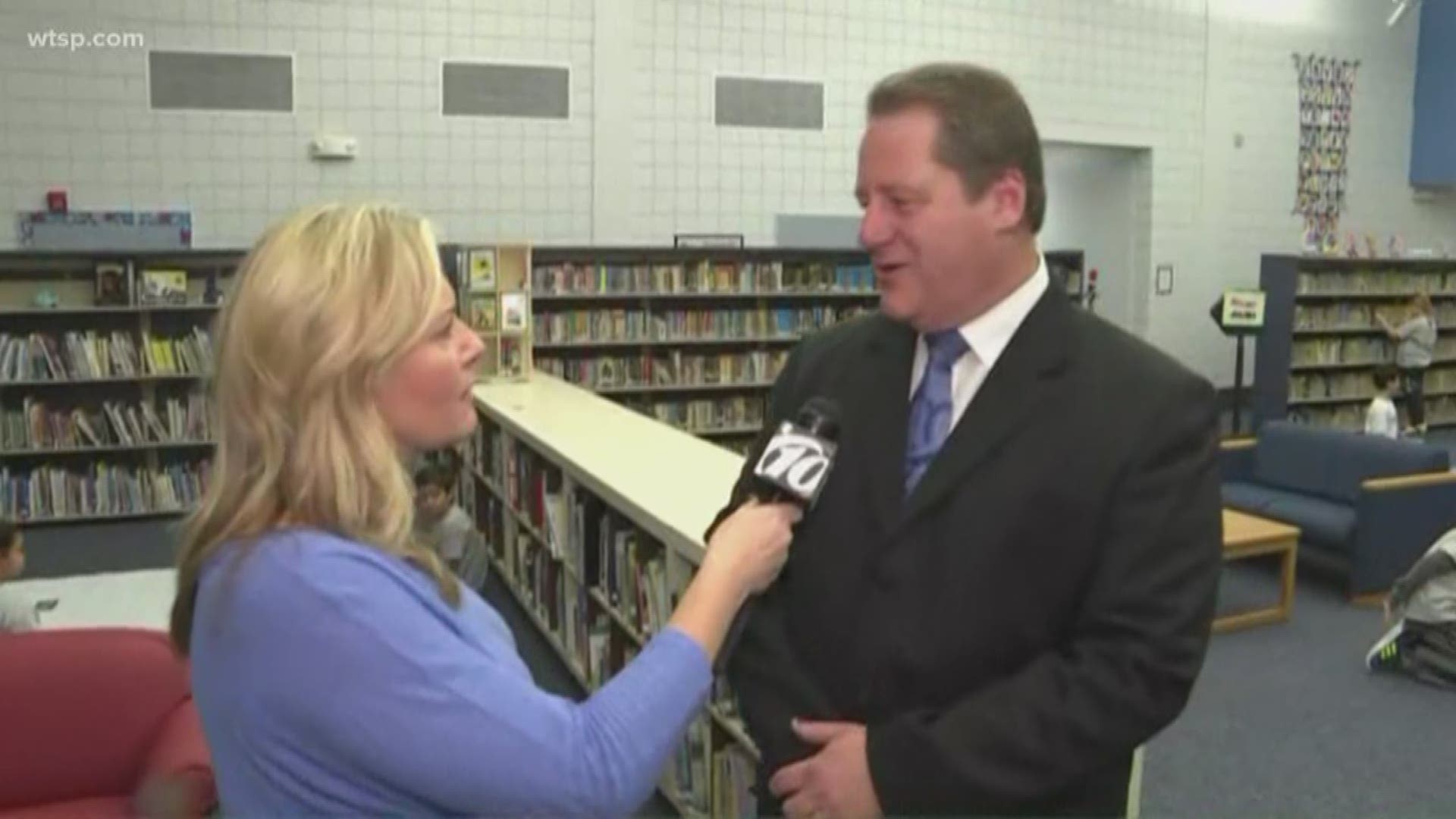 Leila G. Davis Elementary named the 10News School of the Week powered