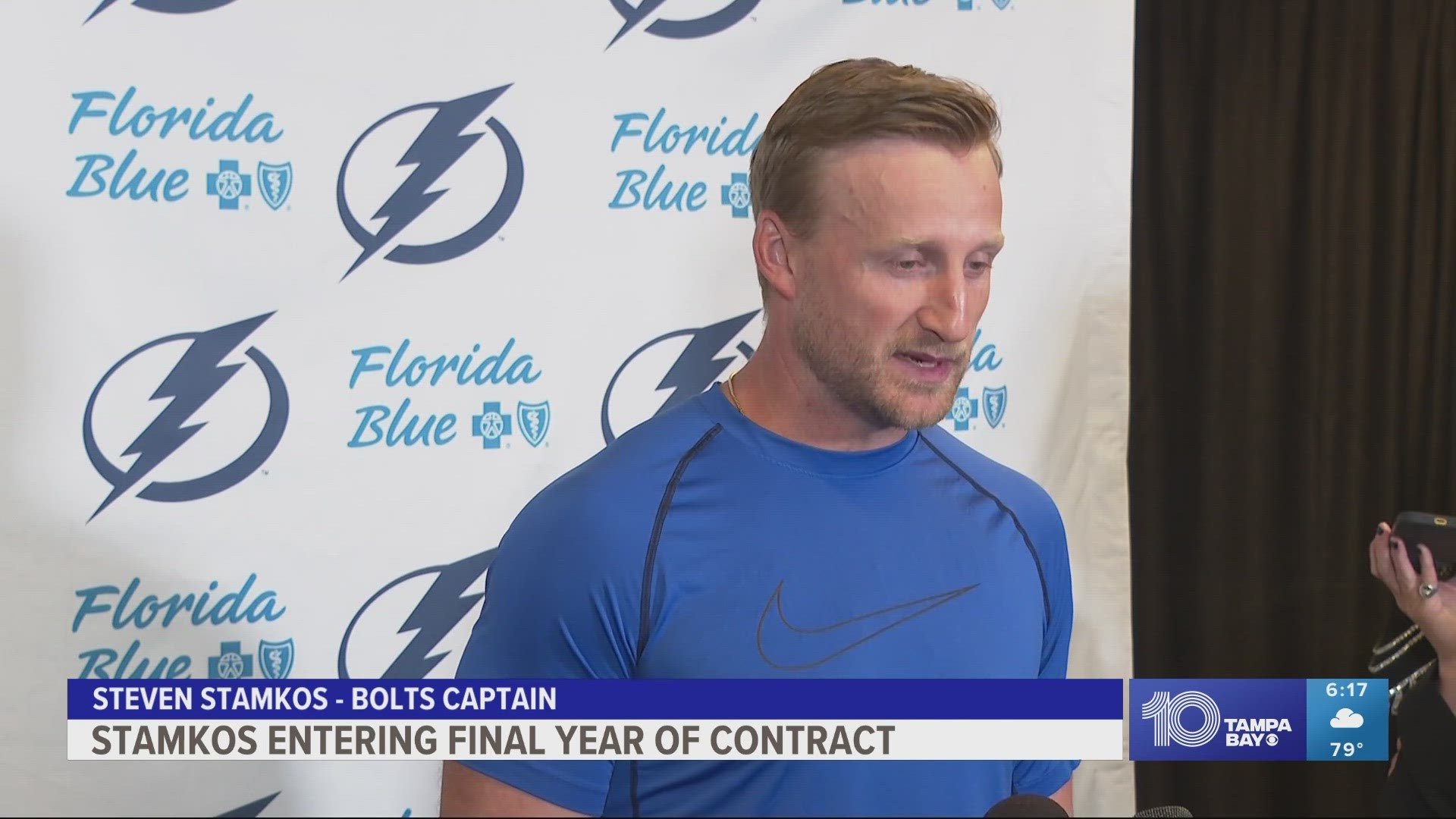 Tampa Bay Lightning Seen Stamkos 1000 Games And Counting T-shirt