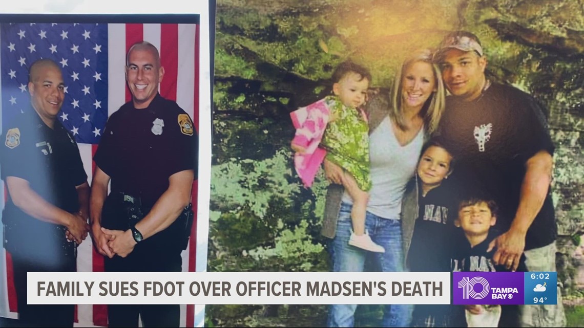 Widow of Tampa officer killed in head-on crash files lawsuit - Vimarsana News