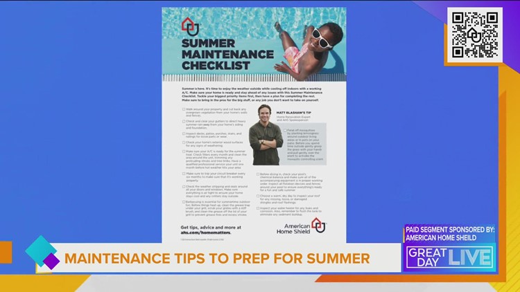 Preventing and handling summer specific home repairs
