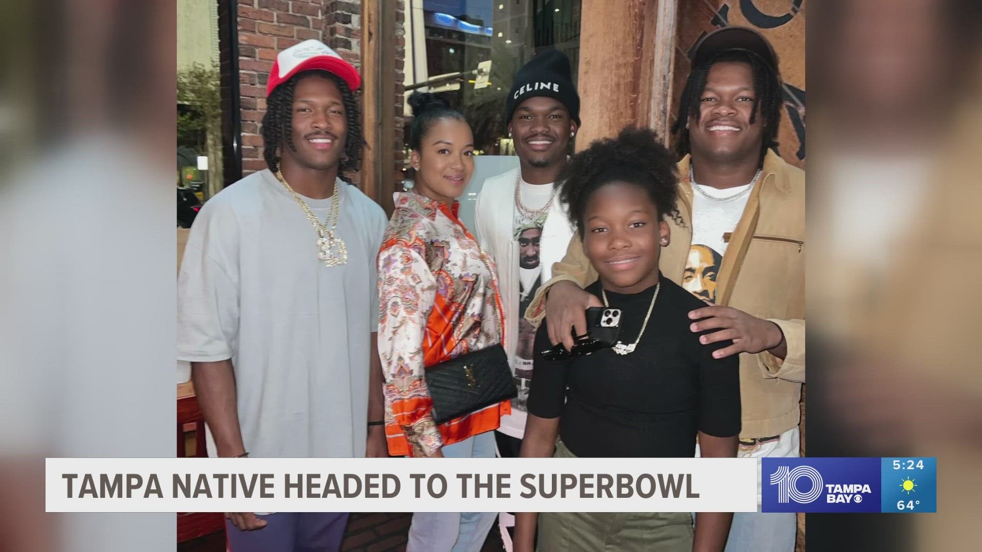 Proud family Tampa native RayRay McCloud and relatives reflect