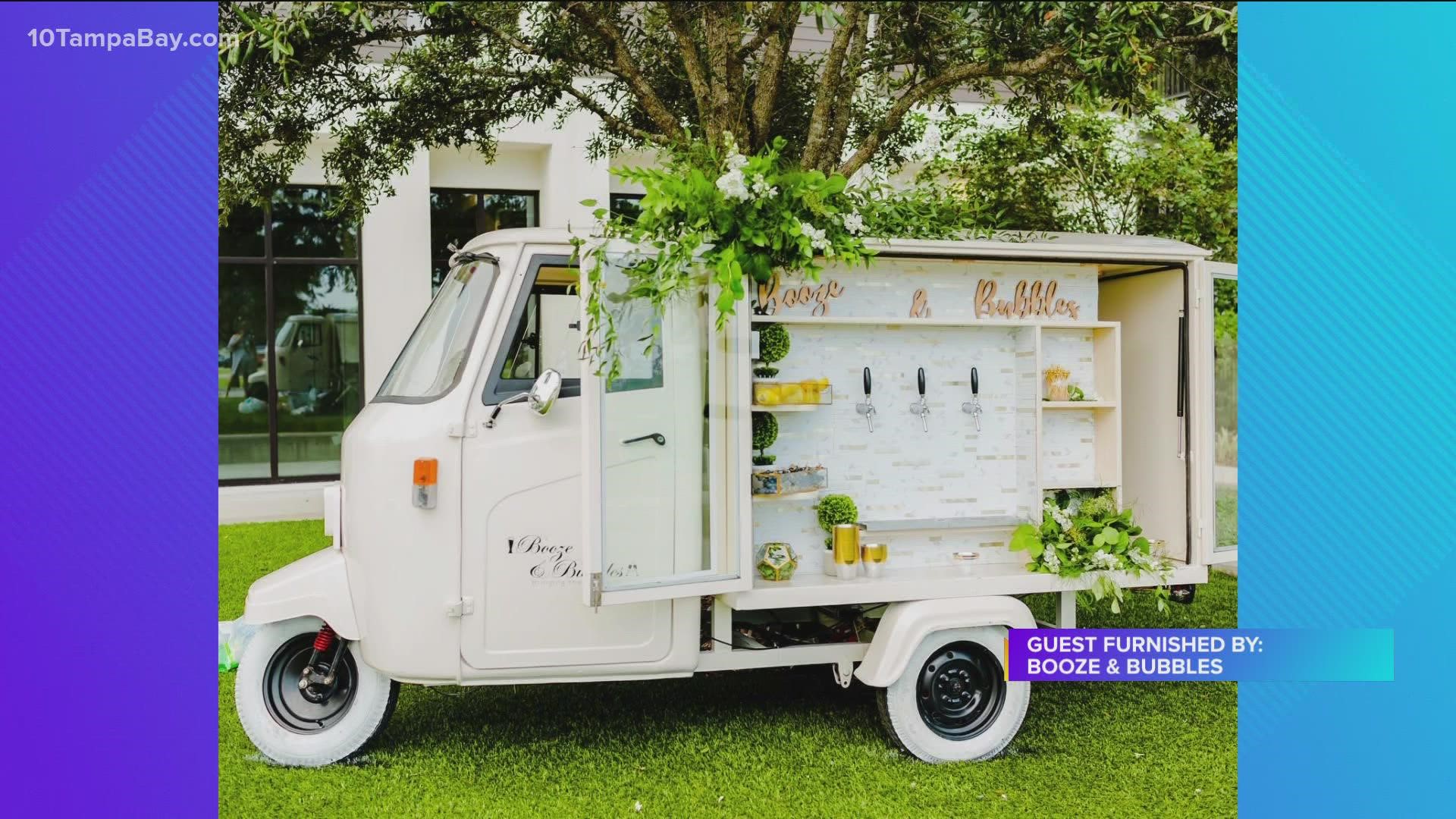 This is not your average business on wheels. Booze & Bubbles joined us with more on this mobile tap truck!
