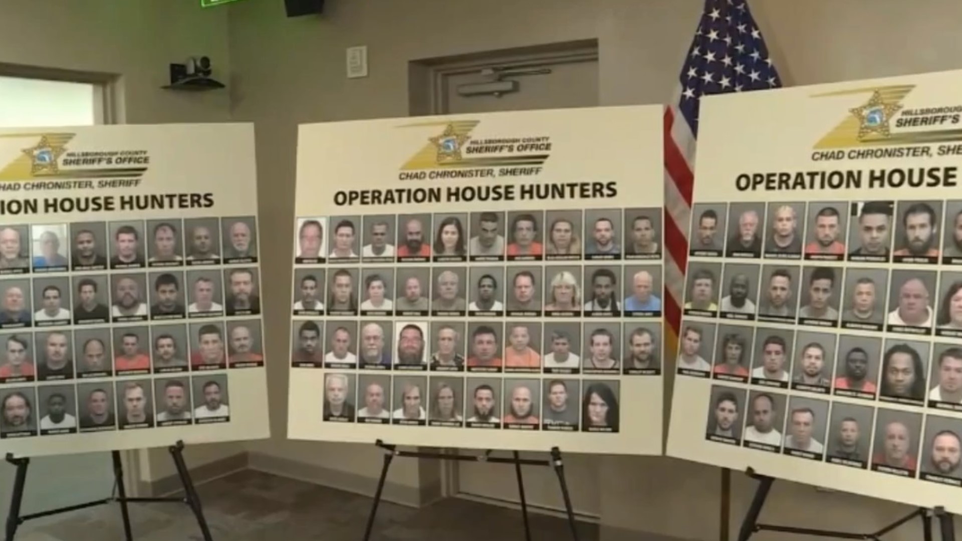 Sheriff Chad Chronister said the arrests came after a nine-month-long investigation.