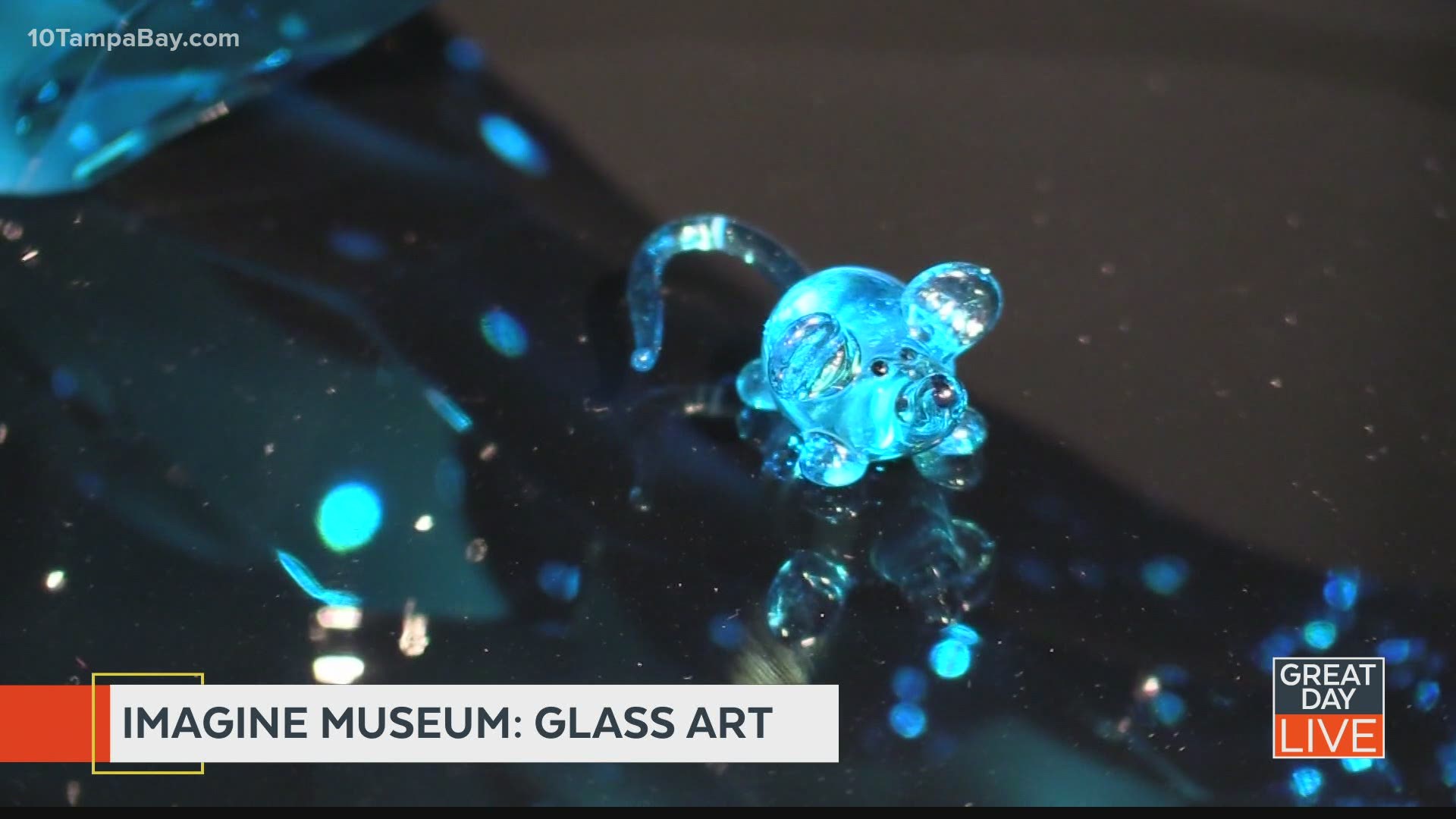 Explore gorgeous glass art at Imagine Museum