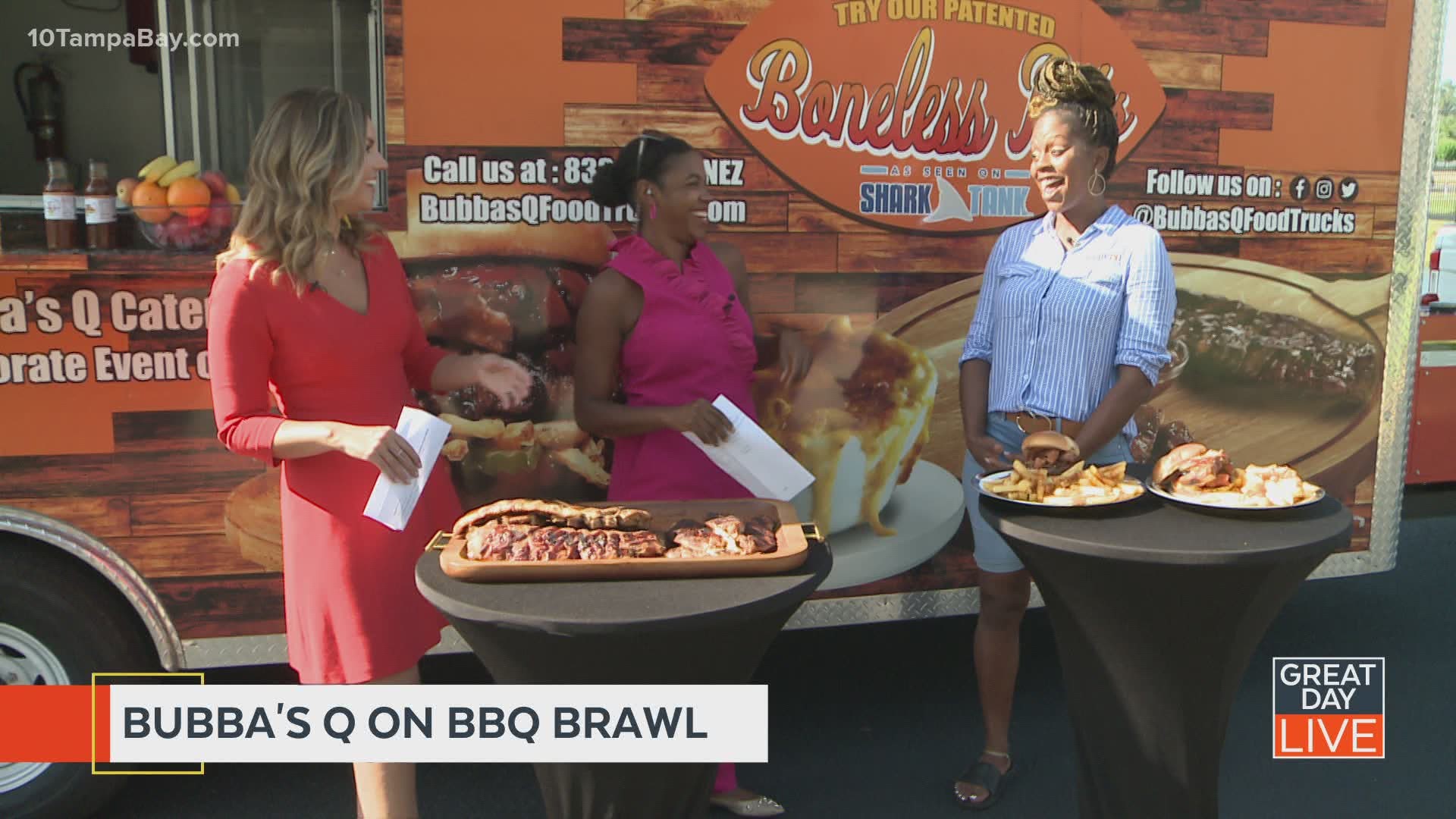 Tampa Bay barbecue truck competes in “BBQ Brawl”