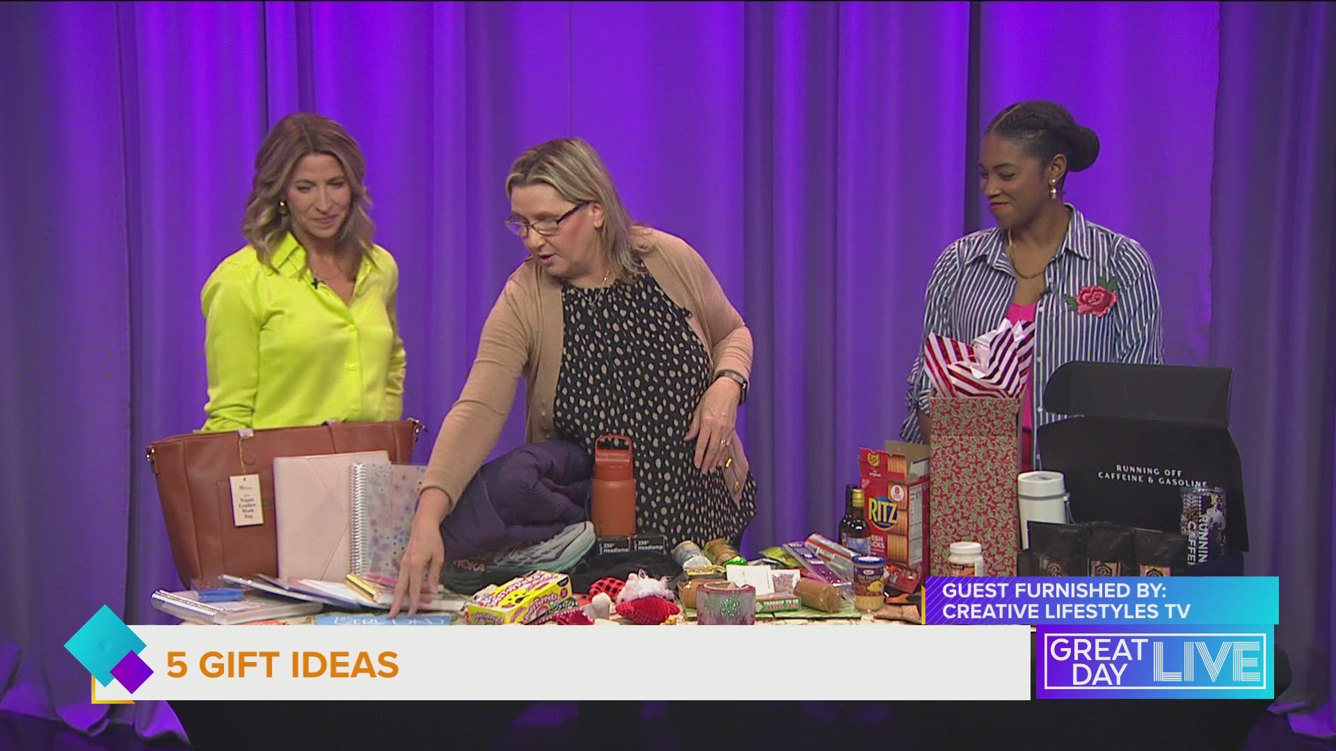 Adeina Anderson gave us tips on what to buy that person who is so hard to buy for.