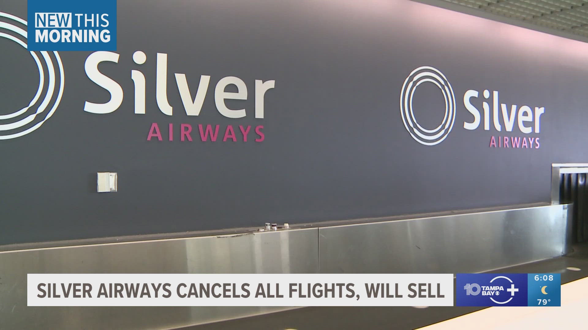 Silver Airways will stop operating Wednesday and sell its assets to an investment firm.