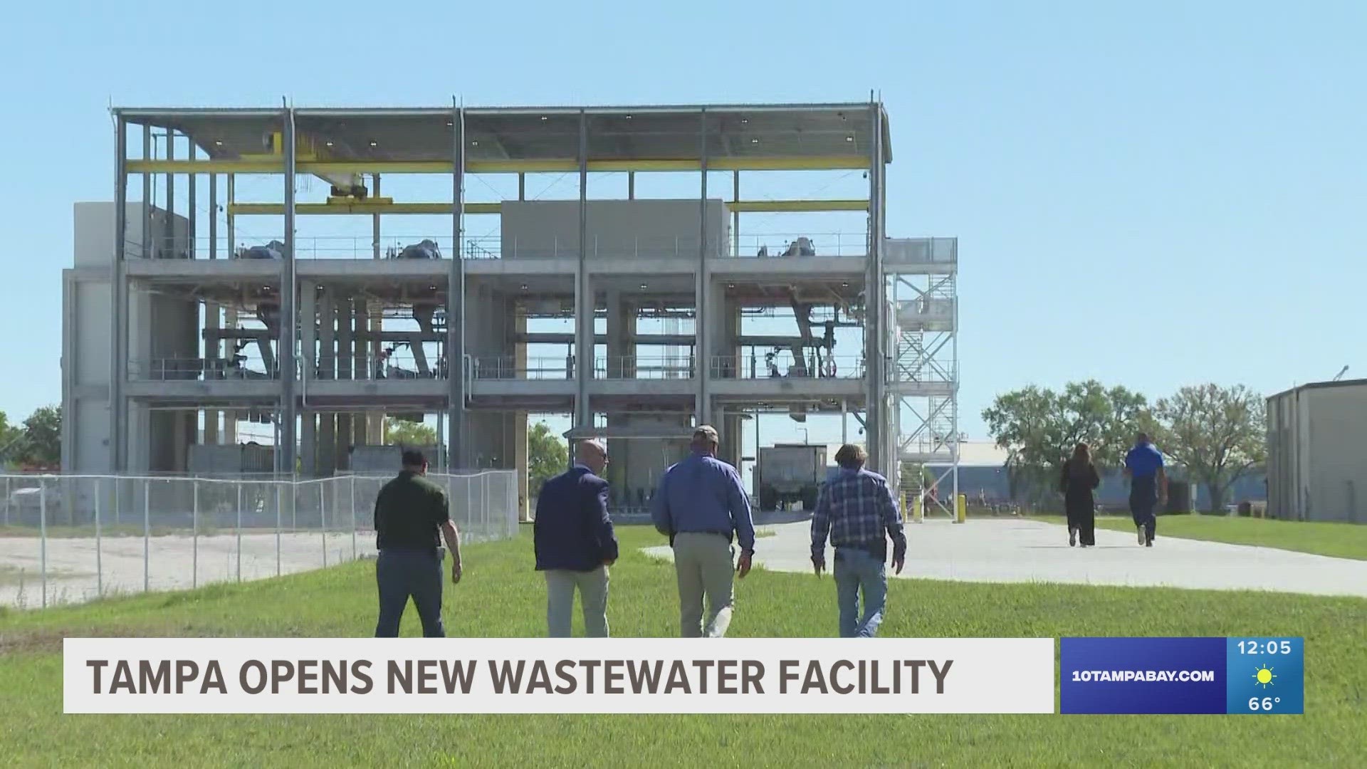Leaders say the facility features new technology to remove more water and lower transportation funds.