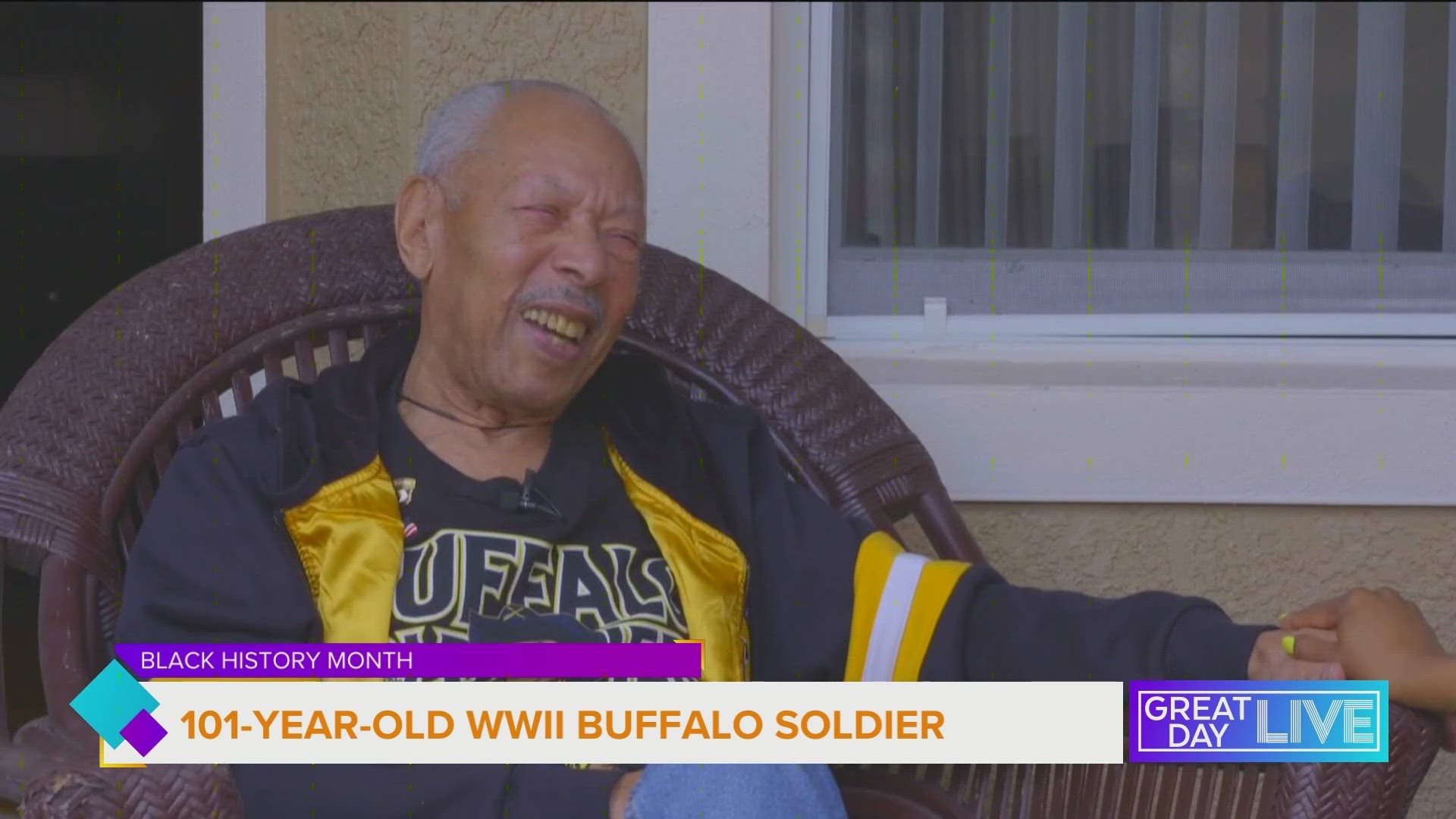 101-year-old Mr. Roy Caldwood is a vibrant veteran who served in World War II as a Buffalo Soldier. Java Ingram shares the story of this American hero.