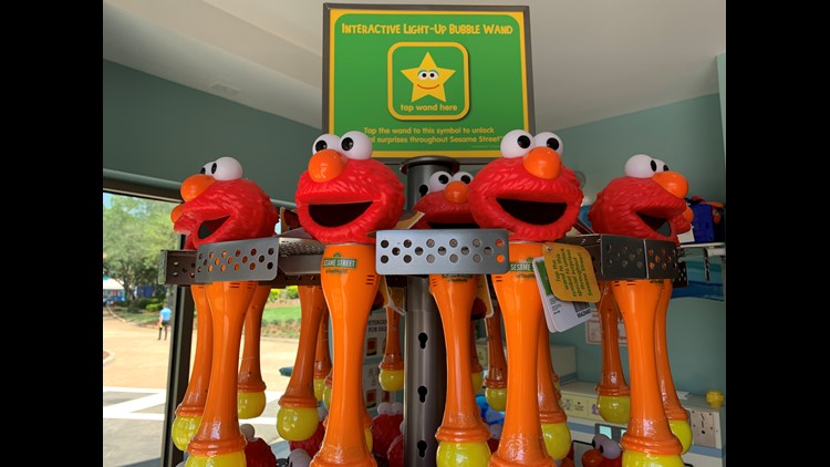 Sesame street light sales up bubble wand