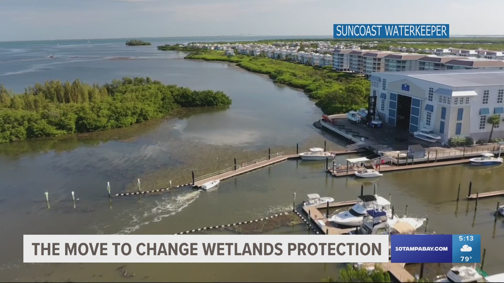 The community responds to plans to reduce wetland protections and give the land over to development.