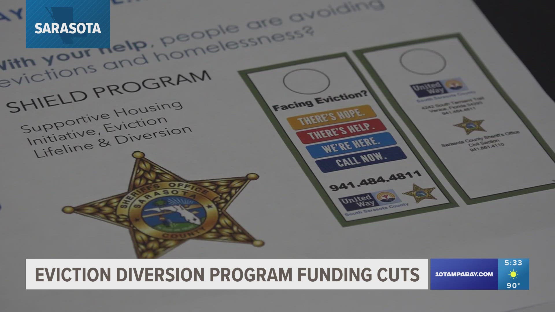 Sarasota county commissioners rejected SHIELD funding after just one year of the program.