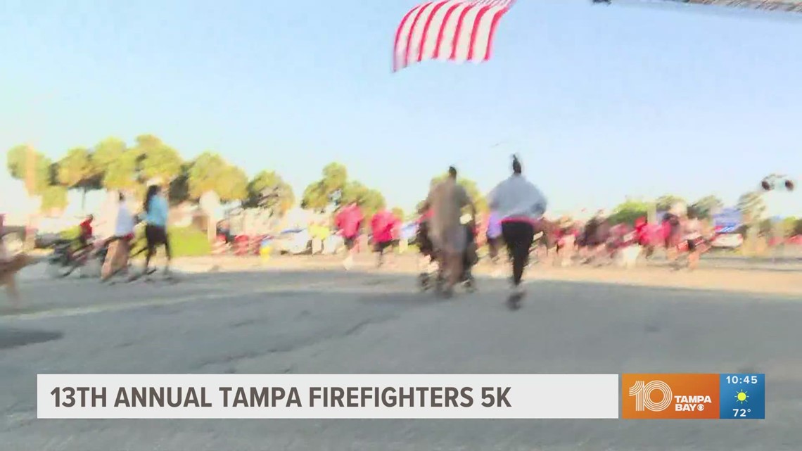 13th annual Tampa Firefighters 5k on Saturday