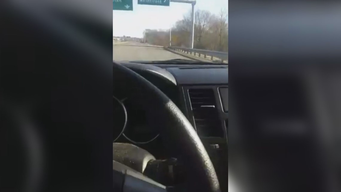 Troopers in Connecticut say sometimes the accident report writes itself, especially because it's easy to figure out what happens when the driver captures video.