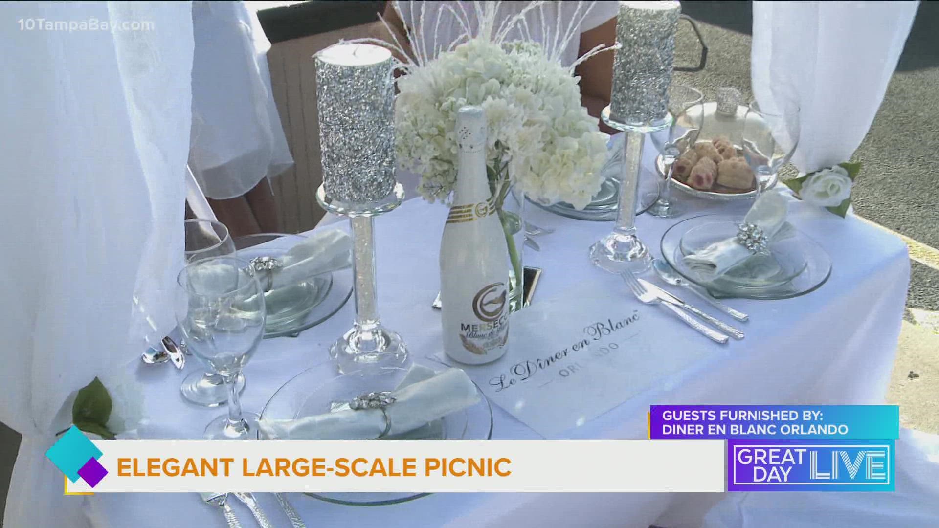 Elegant large-scale picnic returns to Orlando