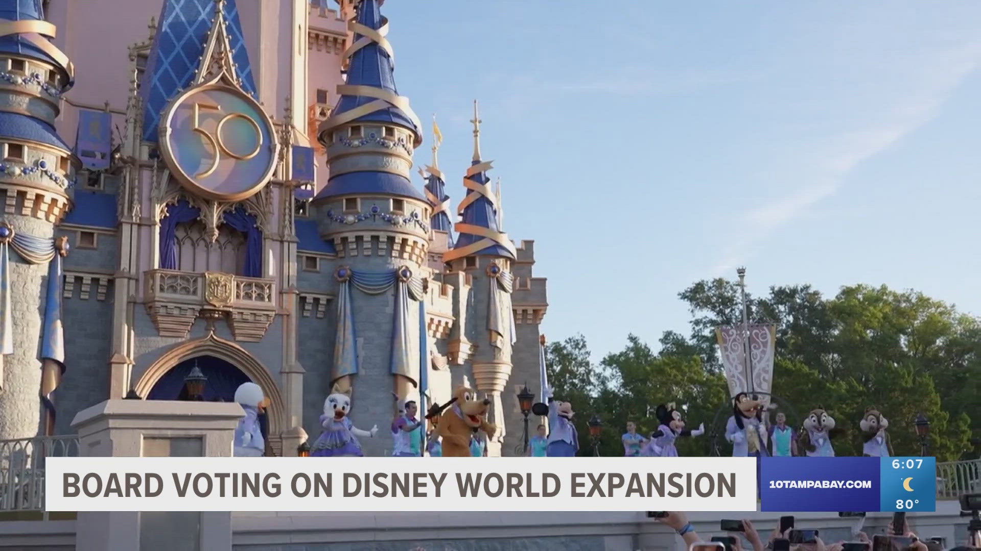 The board is expected to vote next week. If approved, Disney World Resort could potentially build another theme park.