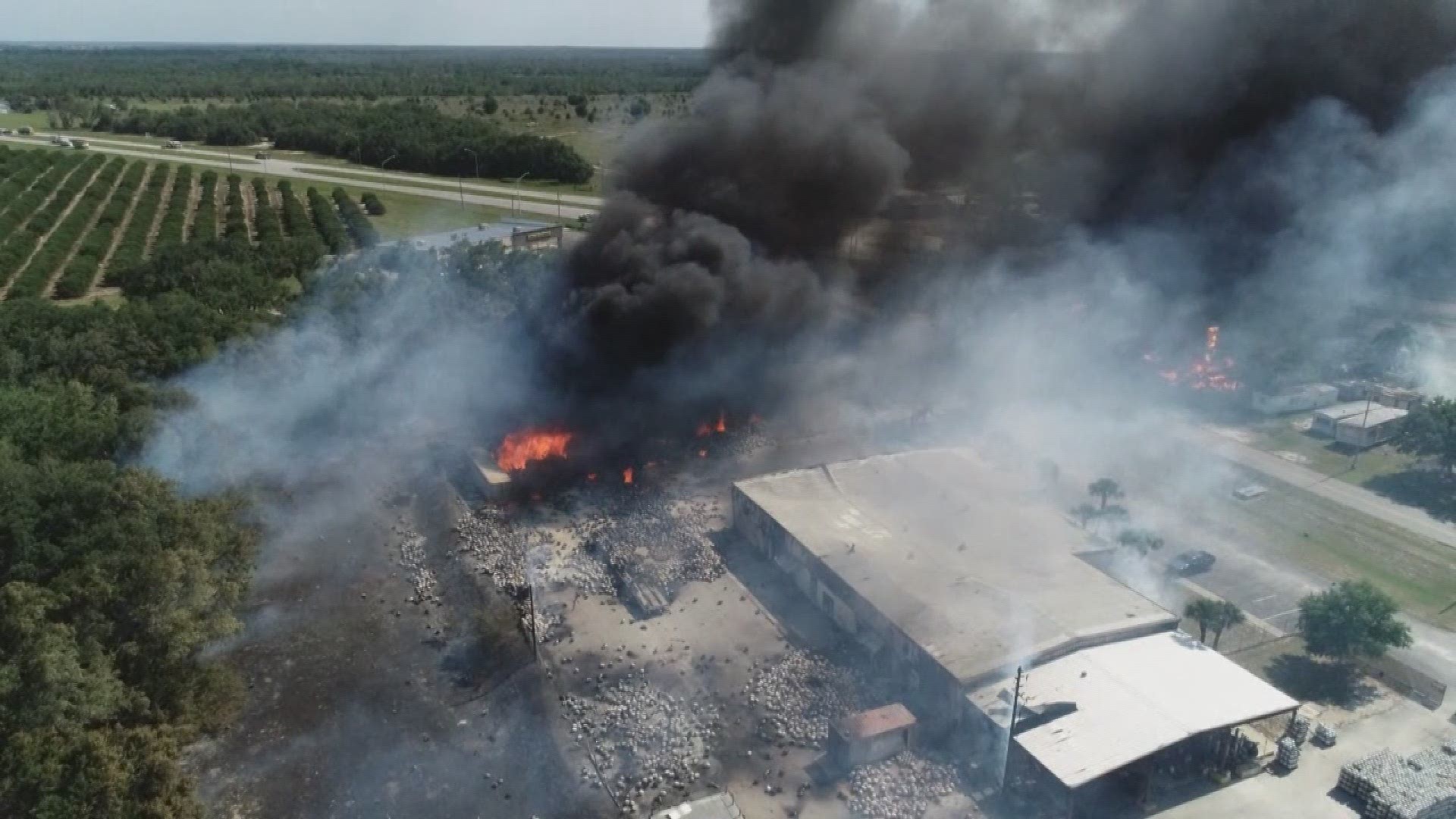 The Florida Forest Service and Highlands County Fire Rescue suppressed a 5-acre wildfire last night that destroyed one occupied manufactured home, one barn and nine vehicles.